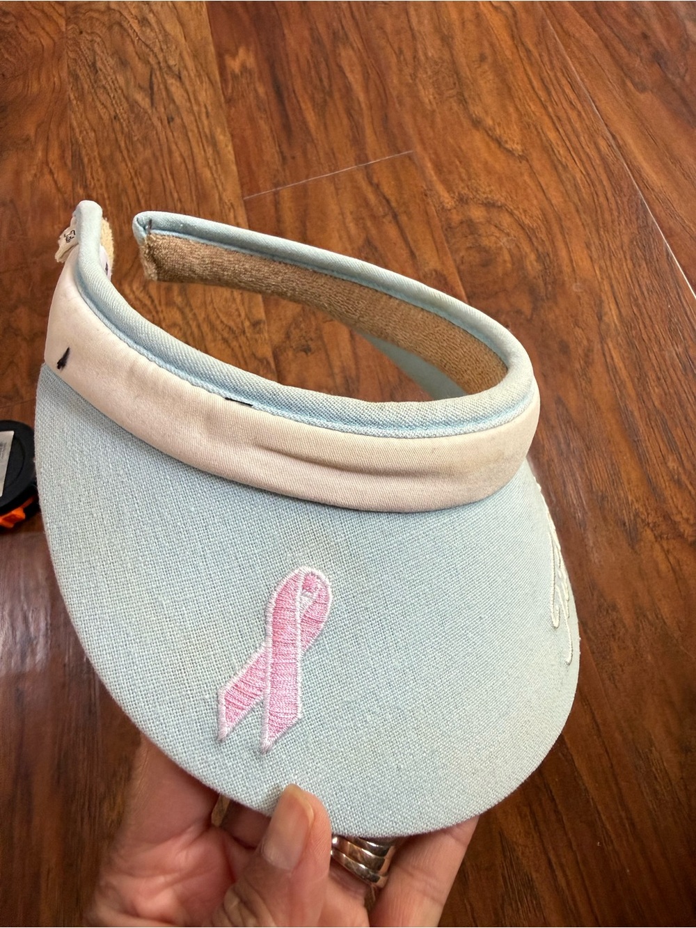 Vintage Titleist Light Blue Visor
